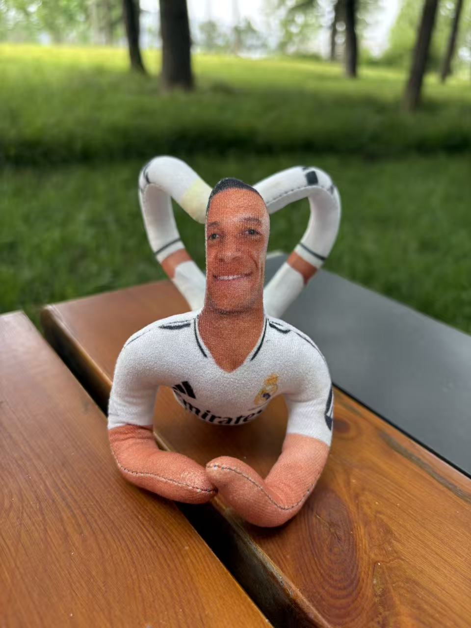 Suspicious-looking Mbappe